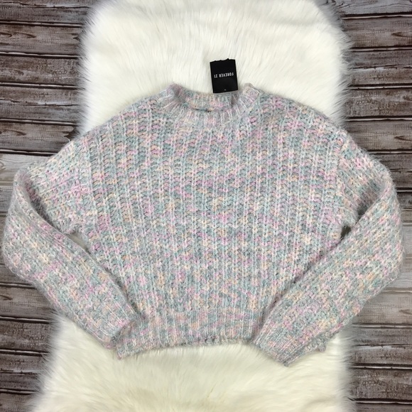 Forever 21 Sweaters - NWT Forever 21 Pastel Knit Pullover Sweater